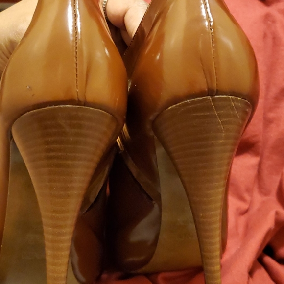 FENDI Open Toe Mesh Detail High Heel Pumps - Picture 12 of 12